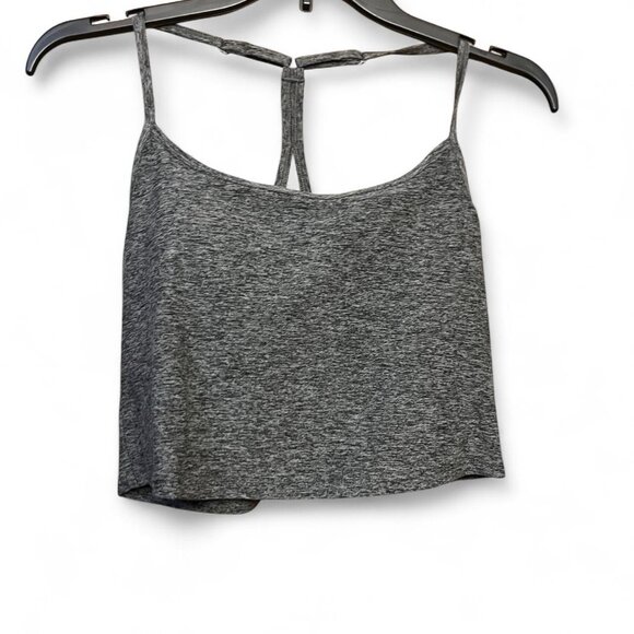Grey casual crop top - Picture 1 of 3